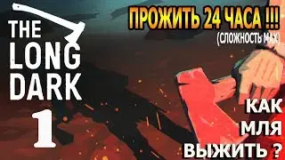 The Long Dark - Суровое Выживание! #1. *** Прожить 24 часа *** .Максимальная сложность