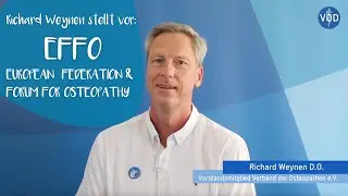 VOD Vorstandsmitglied Richard Weynen stellt sich und die Zusammenarbeit auf europäischer Ebene vor.