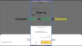 How to Convert USDT to BUSD in Binance