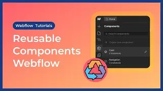 What are Components or Symbols in Webflow