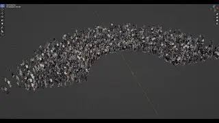 군중 생성 블랜더 Addon