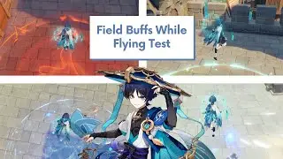 Can the Wanderer Get Buffs/Heals While Hovering High? | Genshin Impact 3.3