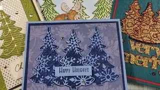 Decorative Trees, New Set, Stampin' Up!