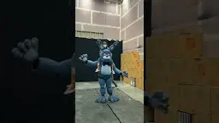 BONNIE GIVING ABBY A PIGGYBACK RIDE BEHIND THE SCENES! #fnaf #fnafmovie