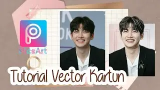 CARA MEMBUAT VECTOR KARTUN MENGGUNAKAN PICSART || Devi Fitria Rizki