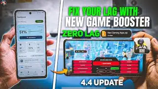 [No Root] Best Game Booster For BGMI 4.4 Update | Zero Lag & Overheat Fix