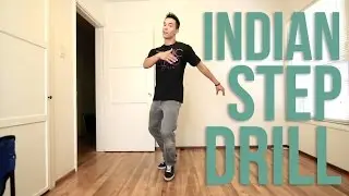 How to Breakdance | Indian Step Drill | Top Rock Basics