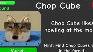 How To Get The “Chop Cube Floppa” | Find The Floppa Morphs 
