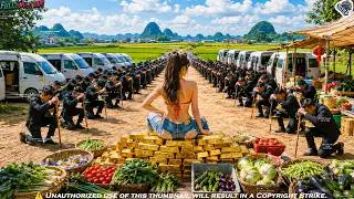 Village Girl Selling Vegetables In The Market Faces Gangsters, But She Is A Hidden Mafia Boss