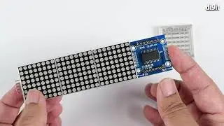 Max7219 LED Dot Matrix Digital LED Display Module - How Many to Connect to One Raspberry Pi 4 Board