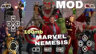 Marvel nemesis rise of the imperfects | psp game |highly compressed | for android