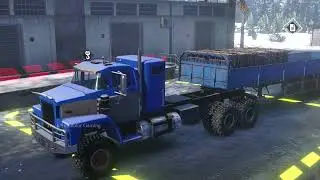 Snowrunner Log Delivery