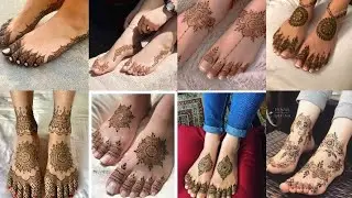 Stylish foot 🦶 mehndi designs for girls 🦋💞#menhdi#designs#mehndidesign#footmehendidesign