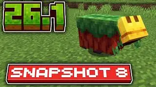 The Last Babies in Minecraft Snapshot 8 26.1