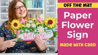 WOW!! 🌞 Giant Off The Mat Cricut Project for Summer!