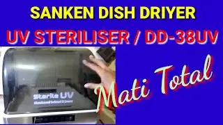 SANKEN DISH DRIYER UV / DD - 38 UV/MATI TOTAL//PENGERING PERALATAN MAKAN