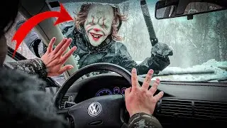 Я ВСТРЕТИЛ КЛОУНА ПСИХА В ЛЕСУ. ВОЗВРАЩЕНИЕ ПСИХА В МАСКЕ