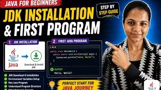 JDK Installation & First Java Program