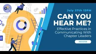 Can You Hear Me? Effective Practices in Communicating with Chapter Leaders