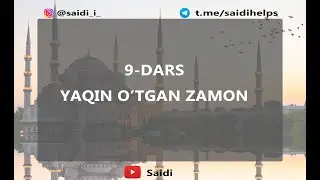 Turk tili 9-dars. Yaqin o'tgan zamon