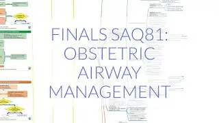 FINALS SAQ 81: OBSTETRIC AIRWAY MANAGEMENT
