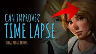 CAN it IMPROVE?| OVERPAINTING PHOTOSHOP TIME LAPSE
