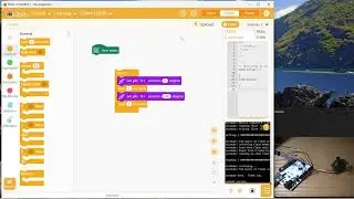 Arduino Uno (Polytech R3) - Infrared Keypad Controls Micro Servo motor