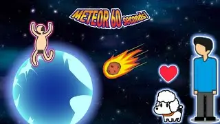 BREAKING NEWS ! A meteorite is approaching the earth | Walkthrough Meteor 60 seconds !