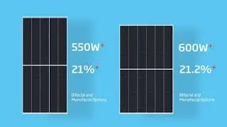 Trina Solar's Vertex 600W/550W Module Series Video