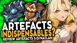 Les artéfacts de Natlan / 5.0 sont DINGUES ! | Genshin Impact