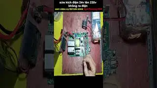 sửa inverter 24v không ra điện 