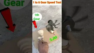 Gear Mechanism•DC Motor | #dcmotor #tech #youtubeshorts #motor #gears5 #speed
