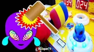 #1 UFO Aliens Vs Kids - Game / НЛО Пришельцы против детей - Игра / 宇宙防衛隊で遊んでみたよ♪