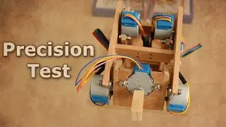 Micro Robot Arm Precision Test