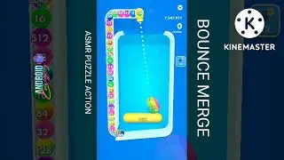 BOUNCE MERGE | ASMR PUZZLE ACTION | All Levels Gameplay Android - 12