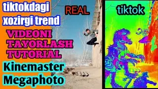 Tiktokdagi xozirgi trend videoni mantaj qilish flash warning megaphoto