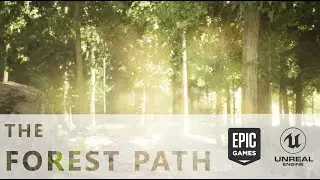 Sneak Peek: Unreal Engine 5 - Forest Path Environment