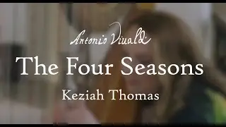 Winter from the Four Seasons performed harp Keziah Thomas