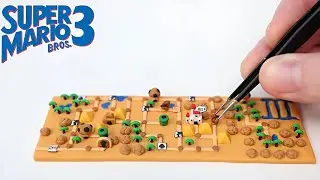 I Made A Miniature World From Super Mario Bros. 3 With Clay