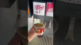 Don’t spill the soda!!  #sodie #mcdonalds #sodapoppin