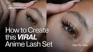 Anime Lash Set Mapping Breakdown | Viral Lash Extension Mapping Explained