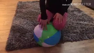 Beach ball pop