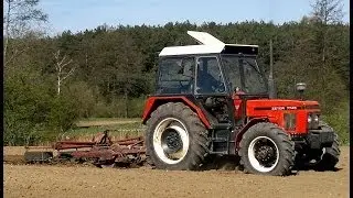 Zetor 7745 + Unia - Uprawa pod ziemniaki