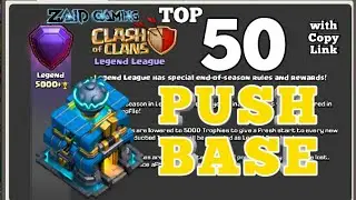 Top 50 Legend League Base + Link | Townhall 12 Trophy Base | TH12 Push Base
