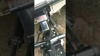 How to swap out boat propeller on outdrive.
