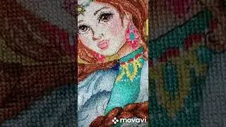 Царевна Лебедь / вышивка крестиком