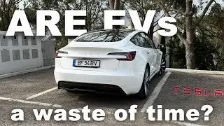 EVs a Waste of Time (and money)? | Tesla Model 3 SR (2024) 325km/200mi trip needs a Charging Stop?