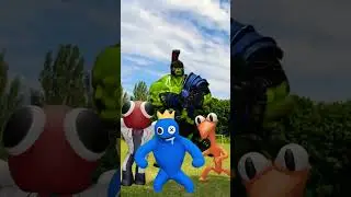 Hulk vs Mom vs Rainbow friends