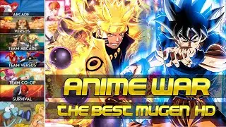 [ Release! ] Anime War The Best Mugen (HD) Full +1200 Slot Character