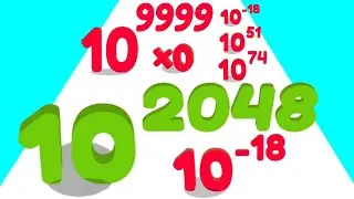 Big Numbers: Run and Merge - Number Master Gameplay Walkthrough Android iOS (Level Up, Math Games)